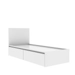 Wooden Nik Single Bed with Storage - Image 3