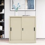 Steel Low hight Sliding Doors Office Cupboard