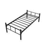 Steel Single Bed With Heavy Duty Metal Platform - Image 8