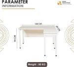 Steel L-Shaped Executive Desk - Image 2