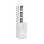 Wooden Corner Storage Cabinet with 3 Display Shelves - Image 7