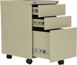 Steel 2 Drawer Mobile Pedestal - Image 5