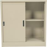 Steel Low hight Sliding Doors Office Cupboard - Image 5