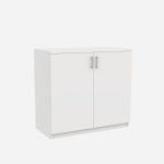 Wooden Low Height Cabinet - Image 6