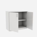 Wooden Low Height Cabinet - Image 8