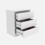 Wooden 3 Chest Of Drawers - Image 7