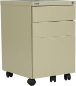 Steel 2 Drawer Mobile Pedestal - Image 7