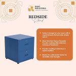 Steel 2 drawers Storage Cabinet - Image 2
