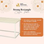 Steel Coffee Table - Image 2