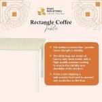Elongated Coffee Table - Image 2