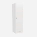 Wooden Single Door Wardrobe - Image 3
