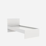 Wooden Single Bed without Storage - Image 3