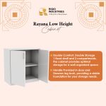Wooden Low Height Cabinet - Image 2