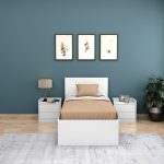 Wooden Single Bed without Storage - Image 2