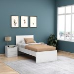 Wooden Single Bed without Storage