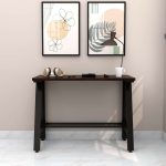 Steel Workstation Desk with Wooden Top - Image 5