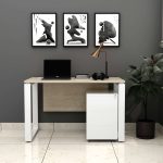 Single Seater Workstation Desk with Pedestal - Image 5