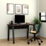 Steel Workstation Desk with Wooden Top