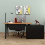 Steel Teo L-Shaped Workstation Desk - Image 2