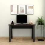 Steel Workstation Desk with Wooden Top - Image 3