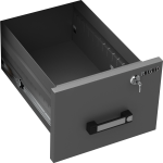 Fire Resistant Steel Safe with Four Drawers & Combination Lock - Image 3