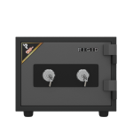 Fire Resistant Steel Safe with Dual Key Lock, 40Kg - Image 2