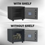 Fire Resistant Steel Safe with Digital & Key Lock, 40Kg - Image 4
