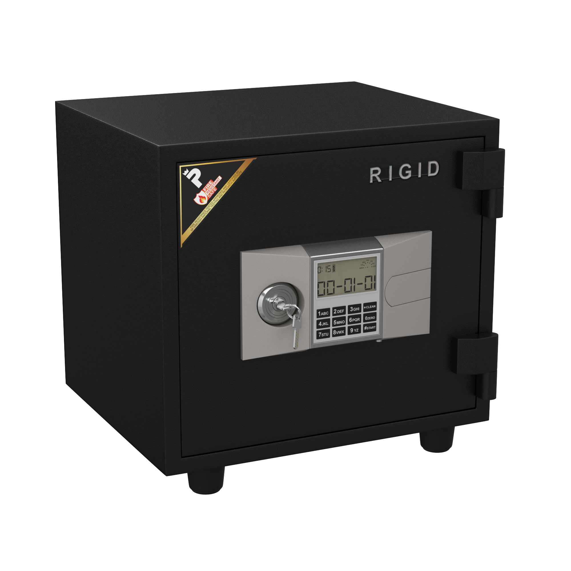 ISO Fire Resistant Steel Safe with Dual Key Lock, 40Kg - Image 1