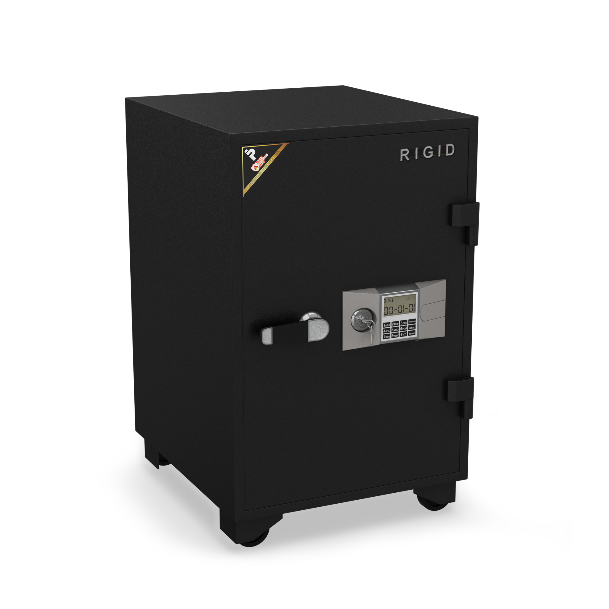 ISO Fire Resistant Steel Safe with Digital & Key Lock, 130Kg - Image 1