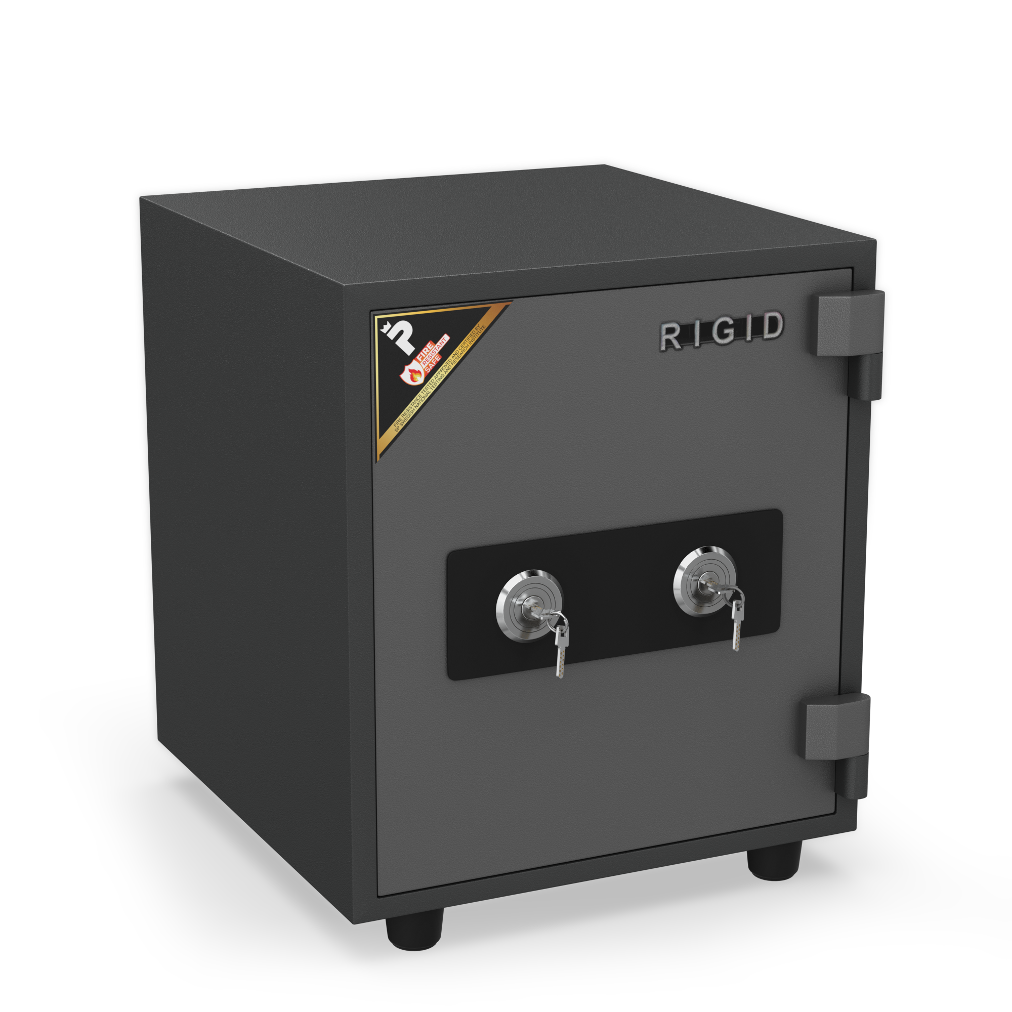 ISO Fire Resistant Steel Safe with Digital & Key Lock, 70Kg - Image 1