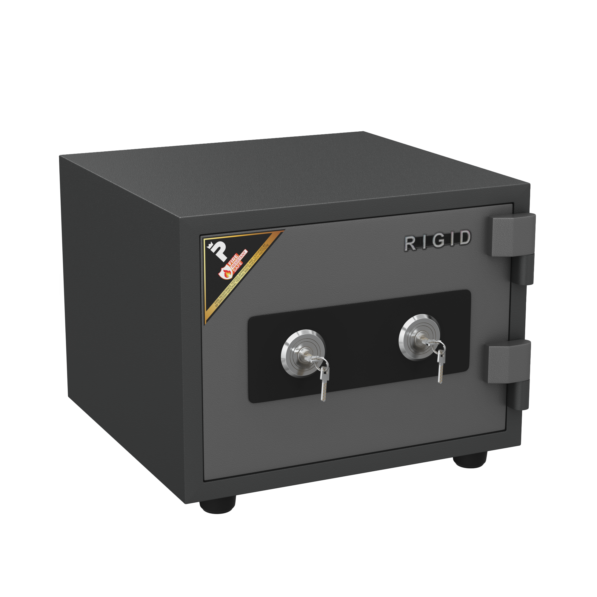 ISo Fire Resistant Steel Safe with Digital & Key Lock, 40Kg - Image 1