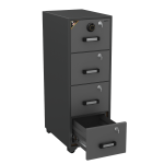 Fire Resistant Steel Safe with Four Drawers & Combination Lock - Image 5