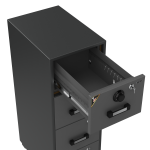 Fire Resistant Steel Safe with Four Drawers & Combination Lock - Image 6