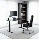 Electric Height Adjustable Desk | Ergonomic Electric Sit Stand Desk, Metal & MDF Structure, Smooth Lifting Mechanism, Adjustable Computer & Office Workstation (117H x 100W x 50D CM) KD Condition - Image 6
