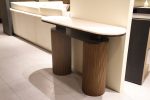 RIGID Luxury Fluted Console Table with Marble Top for Modern Interiors - Image 3